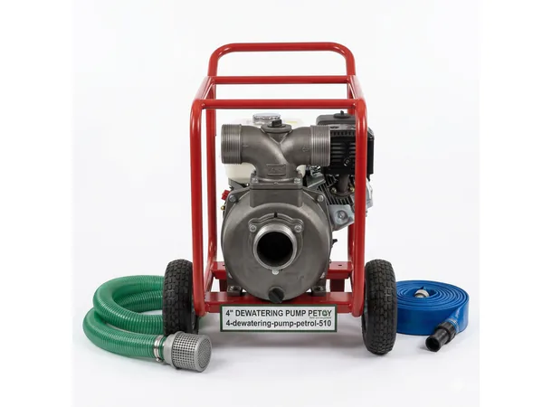 4" DEWATERING PUMP PETROL