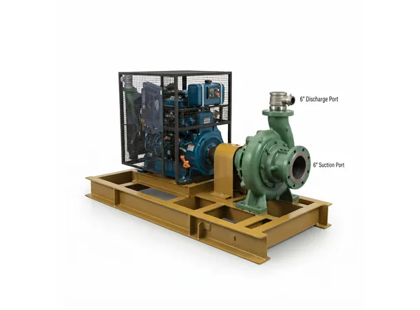 6 " DEWATERING PUMP DIESEL